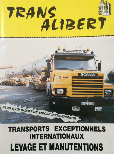 Transport convoi exceptionnel Alibert